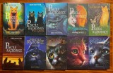 Erin Hunter - Pisicile Războinice (vol. I - X) - Stare foarte bună!