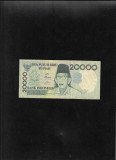 Indonesia Indonezia 20000 rupiah rupii 1998 seria034584
