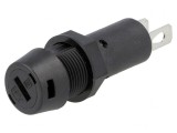 Clemă Siguranțe Cilindrice 10A Neagră 250VAC, SCHURTER