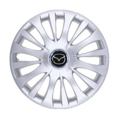 Set 4 Capace Roti R15, Potrivite Jantelor de 15 inch, Pentru Mazda, Model 328 foto