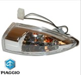 Semnalizare spate dreapta transparenta originala Piaggio Fly 50-100-125-150cc