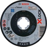 Bosch Disc X-LOCK Expert for Metal 115x2.5x22.23 pentru taieturi drepte A 30 S BF, 115mm ProAdvanced PowerfulTools