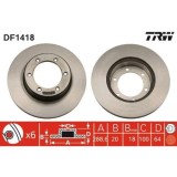 Set disc frana Toyota 4 Runner 2 ( N1) 08.87-12.96, Hilux 2 Suv (Ln Kzn1 Vzn1 Rn1) 08.88-11.98, Hilux 5 Pick-Up ( N Kzn1 Vzn1) 09.88-08.01, Hilux 6 P
