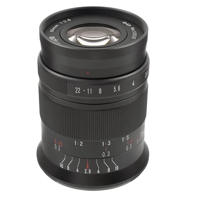 Obiectiv Manual 7Artisans 60mm F2.8 APS-C Macro Mark II