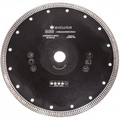 Disc diamantat turbo subtire, placi ceramice, taiere umeda si uscata, 230 mm/22.23 mm, Richmann Exclusive