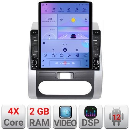 Navigatie Nissan X-trail old K-001 ecran tip TESLA 9.7&quot; cu Android Radio Bluetooth Internet GPS WIFI 2+32 DSP Quad Cor CarStore Technology