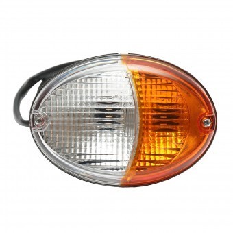 Lampa semnalizare dreapta fata John Deere cod OEM AL171053 foto