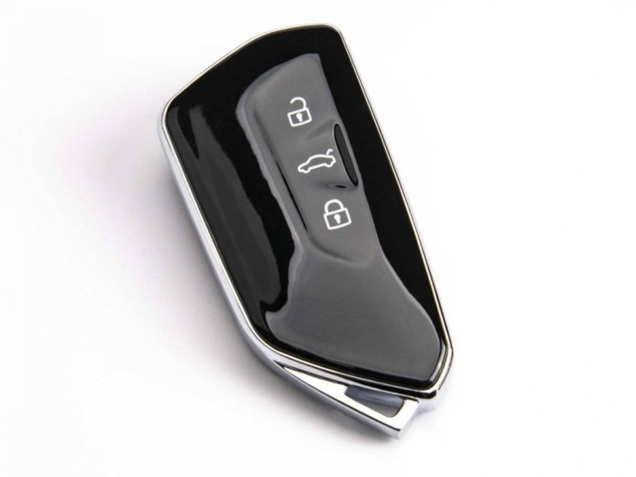 Carcasa cheie telecomanda 3 butoane compatibila Vw / Skoda / Seat