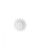 Figurina floarea soarelui pentru activitati crafts,polistiren,15x15x1.6 cm