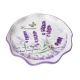 Tava servit, Ceramica, Decor lavanda, &Oslash; 26 cm