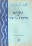 Rom&acirc;nia, Revista de Fizică şi Chimie, nr. 10/1985