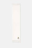 Moschino esarfa de lana culoarea bej, neted, M5783 50124
