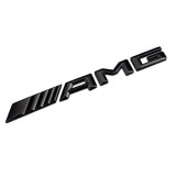 Emblema AMG spate portbagaj Mercedes, culoare negru, Mercedes-benz