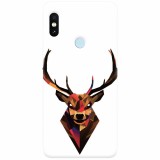 Husa silicon pentru Xiaomi Remdi Note 5 Pro, Geometric Tibetan Antelope