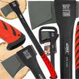 Topor universal pentru tamplarie, maner cauciucat din fibra de sticla, lungime 70 cm greutate 1500G, Verke