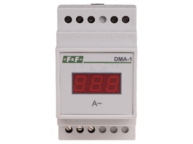 Ampermetru digital pentru montare 0-20A LED DMA-1