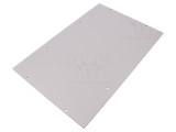Placă de montare plastic gri deschis