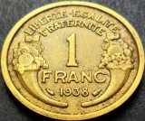 Cumpara ieftin Moneda istorica 1 FRANC - FRANTA, anul 1938 *cod 958, Europa