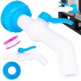 Set robinet IBC S60 x 6 pentru furtun 32 mm 45&deg;, Geko G70204