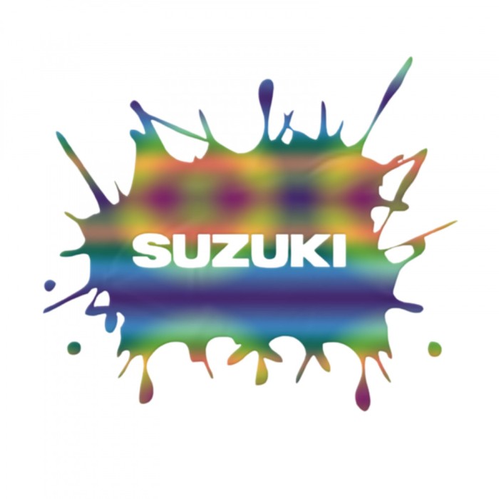 Sticker Suzuki Splash , Autocolant Personalizat cu Design Sport pentru Masina Ta