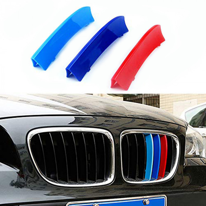 Emblema ornament plastic grila BMW MPower X1 (E 84) 7 bare 2009-2015