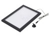Lampă Panou Luminos LED LEDDEX 6500K A4 325x242x15mm Plexiglass PMMA Negru 24V DC