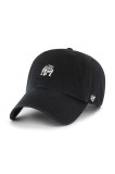 47 brand șapcă de baseball din bumbac Dog Base Runner Icon culoarea negru, uni, XX-BSRIC1411GWS-BKP