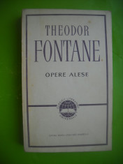 HOPCT OPERE ALESE/THEODORE FONTANE 1965 -483 PAGINI foto