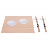 Cumpara ieftin Set 7 piese pentru sushi Excellent Houseware, portelan, alb