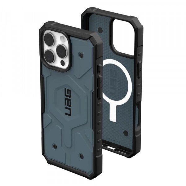 Husa MagSafe pentru Apple iPhone 16 Pro Max, Urban Armor Gear, Pathfinder, Albastra