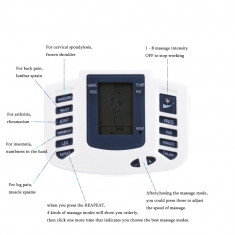 Aparat pentru masaj si acupunctura cu ecran LCD foto