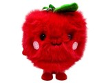 Jucărie pluș fruct mecanic cu cheiță 9 cm &ndash; diverse modele