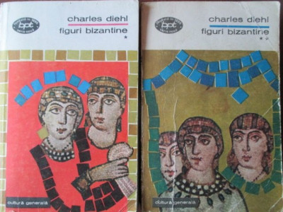 figuri bizantine vol. 1 si 2 Charles Diehl foto