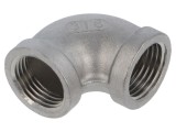 Fiting unghiular filetat 90&deg; max. 10bar
