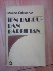 Ion Barbu-Dan barbilian - MIRCEA COLOSENCO foto