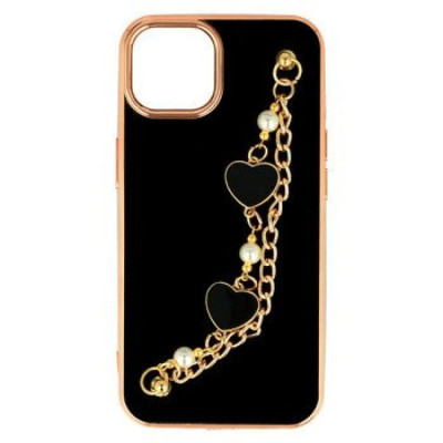 Husa Cover Fashion Shiny Diamond pentru iPhone 13 Pro Negru foto