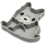 Melii Silicone Suction Plate farfurie cu ventuză Bulldog 1 buc