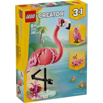 LEGO CREATOR ANIMALE SALBATICE FLAMINGO ROZ 31170 foto