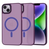 Husa pentru iPhone 14 Plus - Techsuit HaloFrost&nbsp;MagSafe Series - Deep Purple