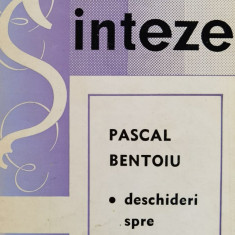 Deschideri Spre Lumea Muzicii - Pascal Bentoiu ,557872