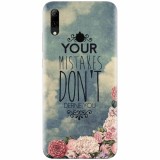 Husa silicon pentru Huawei P Smart 2019, Your Mistakes Dont Define You