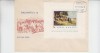 C12 - FDC Romania - Balcanfila III - colita dantelata - LP766 - 1971, Romania de la 1950, Arta