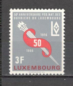 Luxemburg.1966 50 ani Sindicatele ML.33 foto