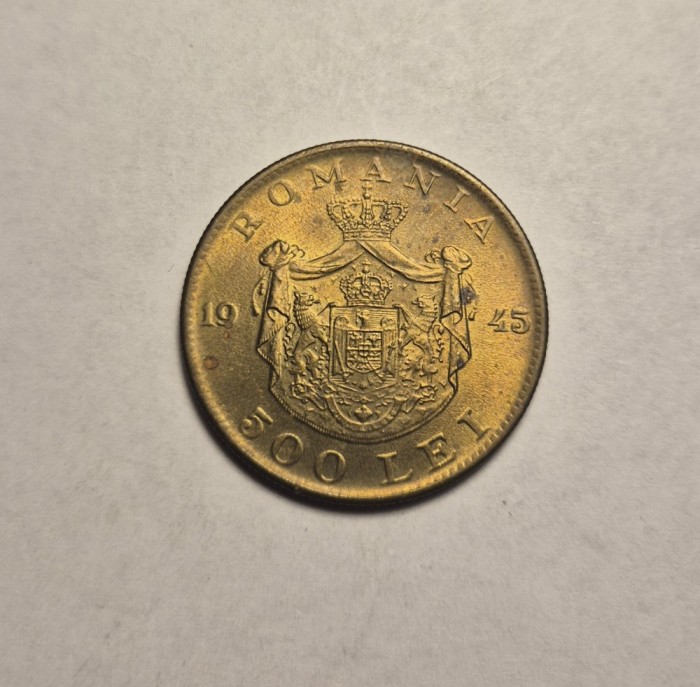500 lei 1945 UNC