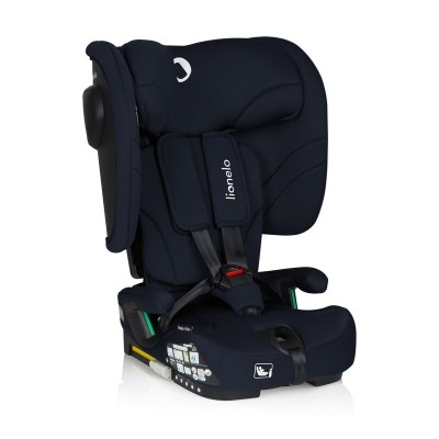 Scaun auto pliabil Lionelo Nelly i-Size 76-150 cm, Isofix, Top Tether, R129, tetieră 15 poziții, albastru foto