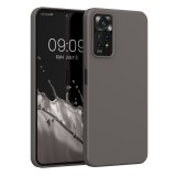 Husa Kwmobile pentru Xiaomi Redmi Note 11 Pro/Redmi Note 11 Pro 5G/Redmi Note 12 Pro, Gri, Silicon, KWM0000151A055C, Carcasa