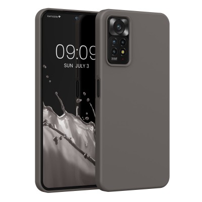 Husa Kwmobile pentru Xiaomi Redmi Note 11 Pro/Redmi Note 11 Pro 5G/Redmi Note 12 Pro, Gri, Silicon, KWM0000151A055C foto