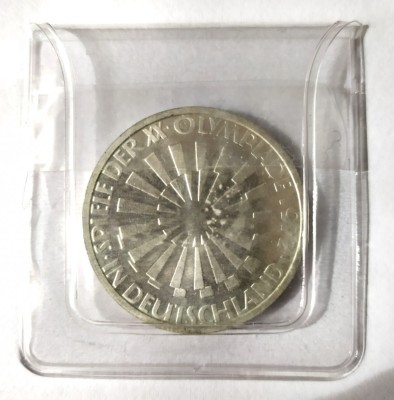 GERMANIA 10 MARCI 1972 J A XX A OLIMPIADA IN BLISTER AUNC UNC foto