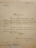 Autografe: DIMITRIE STURZA , V. A. URECHIA - ACADEMIA ROM&Acirc;NĂ