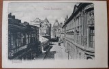 Carte postala, Bucuresti strada Stavropoleos, 1903